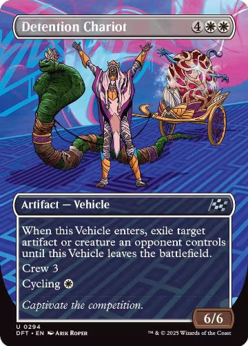 Detention Chariot (Borderless) (294), Aetherdrift — Magic card price