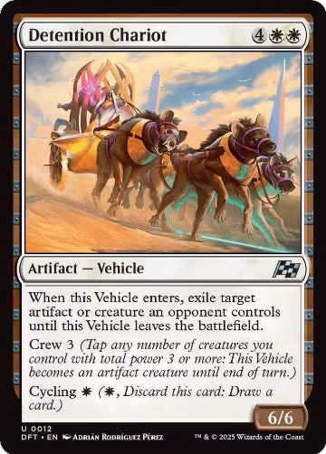 Detention Chariot (12), Aetherdrift — Magic card price