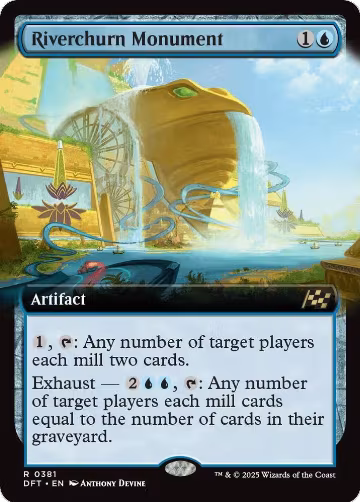 Riverchurn Monument (Extended Art) (381), Aetherdrift — Magic card price