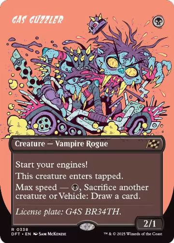 Gas Guzzler (Borderless) (338), Aetherdrift — Magic card price
