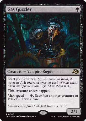 Gas Guzzler (85), Aetherdrift — Magic card price
