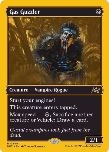Gas Guzzler (First-Place Foil) (449), Aetherdrift — Magic card price