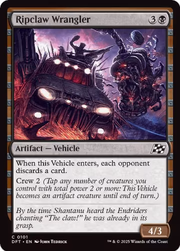 Ripclaw Wrangler (101), Aetherdrift — Magic card price