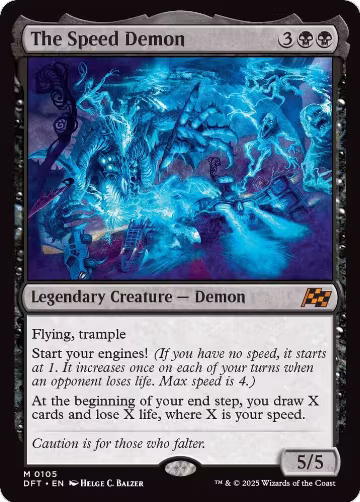 The Speed Demon (105), Aetherdrift — Magic card price