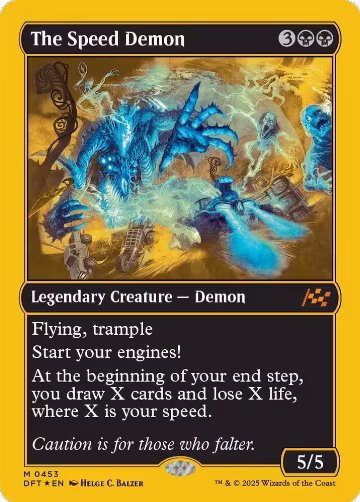 The Speed Demon (First-Place Foil) (453), Aetherdrift — Magic card price