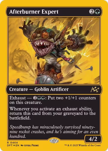Afterburner Expert (First-Place Foil) (464), Aetherdrift — Magic card price