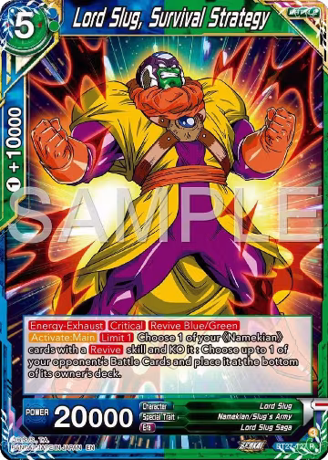 Lord Slug, Survival Strategy (BT27-127), History of Z — DB Super card price