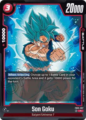 Son Goku - FB05-007 (FB05-007), New Adventure — DB Fusion card price