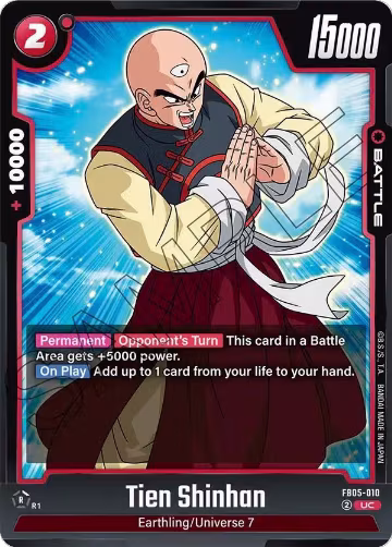 Tien Shinhan - FB05-010 (FB05-010), New Adventure — DB Fusion card price