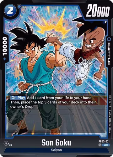 Son Goku - FB05-031 (FB05-031), New Adventure — DB Fusion card price
