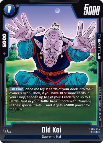 Old Kai (FB05-044), New Adventure — DB Fusion card price