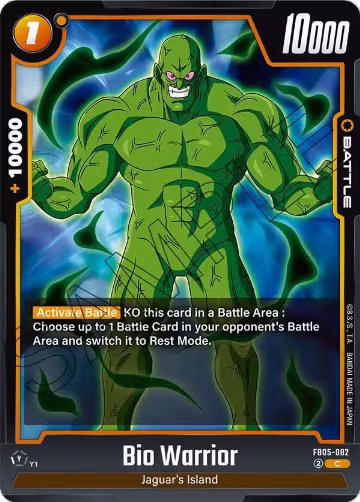 Bio Warrior (FB05-082), New Adventure — DB Fusion card price