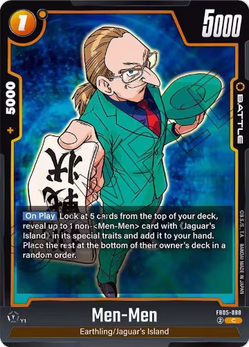 Men-Men (FB05-088), New Adventure — DB Fusion card price