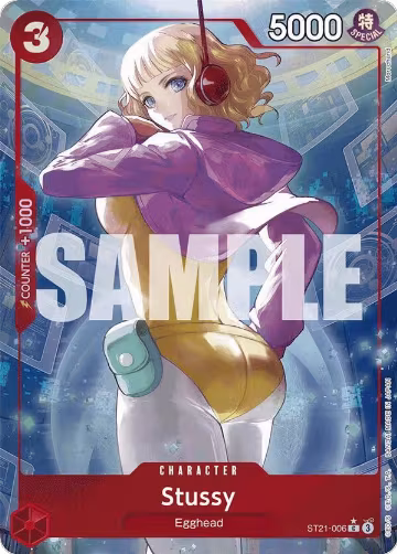 Stussy (Parallel) (ST21-006), ST-21: Starter Deck 21 EX Gear 5 — One Piece card price