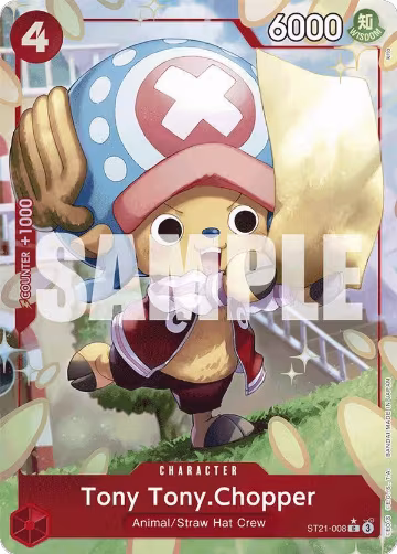 Tony Tony.Chopper (Parallel) (ST21-008) — card price