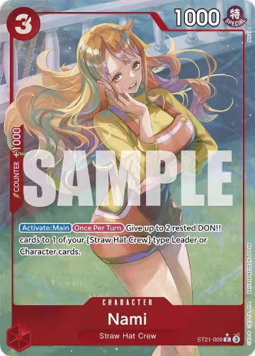 Nami (Parallel) (ST21-009) — card price