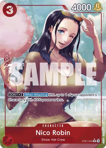 Nico Robin (Parallel) (ST21-010), ST-21: Starter Deck 21 EX Gear 5 — One Piece card price
