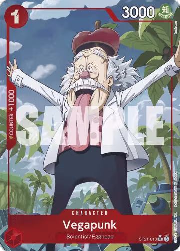 Vegapunk (Parallel) (ST21-013), ST-21: Starter Deck 21 EX Gear 5 — One Piece card price