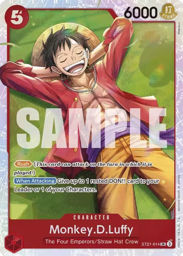 Monkey.D.Luffy (014) (ST21-014), ST-21: Starter Deck 21 EX Gear 5 — One Piece card price