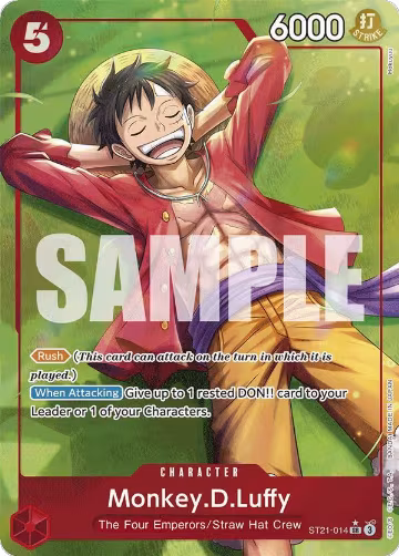 Monkey.D.Luffy (014) (Parallel) (ST21-014) — card price