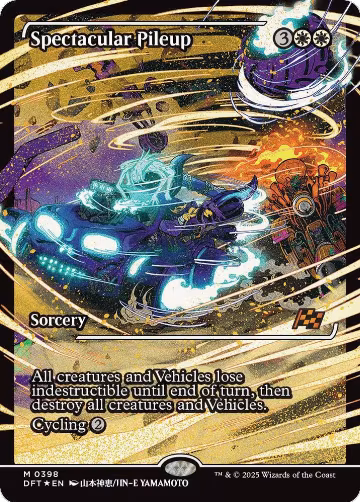 Spectacular Pileup (Showcase) (398), Aetherdrift — Magic card price