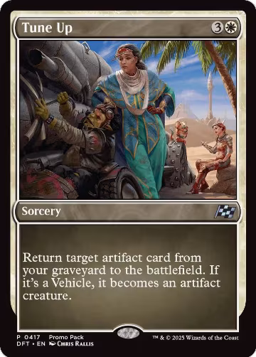 Tune Up (417), Promo Pack: Aetherdrift — Magic card price