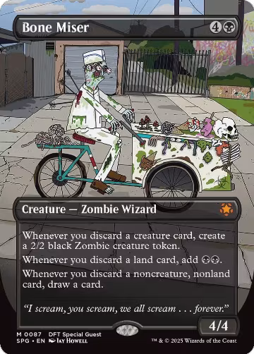 Bone Miser (Borderless) (87), Special Guests — Magic card price