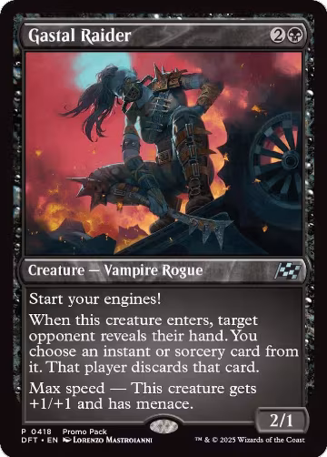 Gastal Raider (418), Promo Pack: Aetherdrift — Magic card price