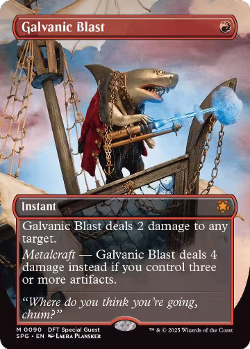 Galvanic Blast (Borderless) (90), Special Guests — Magic card price