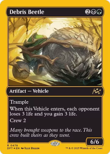 Debris Beetle (First-Place Foil) (478), Aetherdrift — Magic card price
