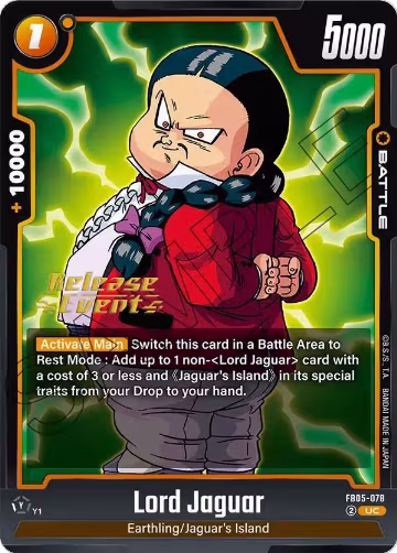 Lord Jaguar (FB05-078), New Adventure Release Event Cards — DB Fusion card price