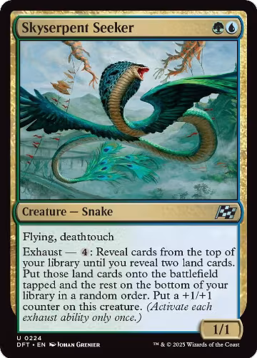 Skyserpent Seeker (224), Aetherdrift — Magic card price