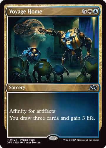 Voyage Home (421), Promo Pack: Aetherdrift — Magic card price