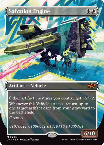 Salvation Engine (Borderless) (295), Aetherdrift — Magic card price