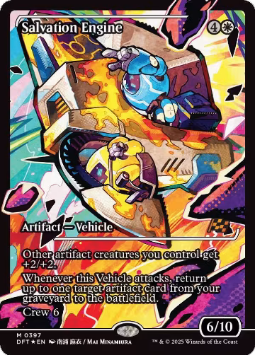 Salvation Engine (Showcase) (397), Aetherdrift — Magic card price