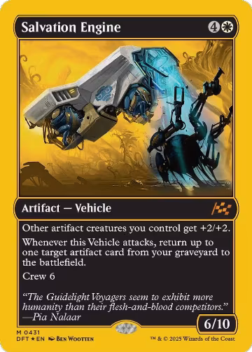 Salvation Engine (First-Place Foil) (431), Aetherdrift — Magic card price