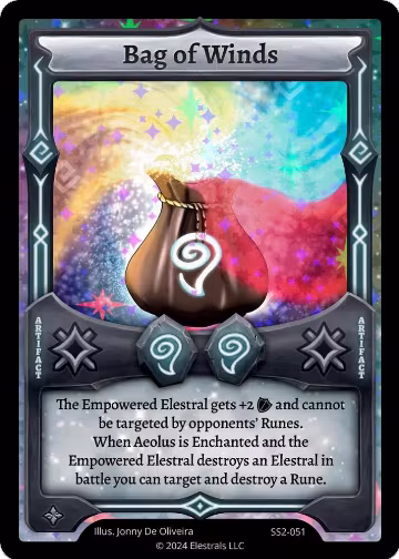 Bag of Winds (SS2-051), Shattered Stars Chapter 2 [SS2] — Elestrals card price
