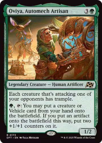 Oviya, Automech Artisan (173), Aetherdrift — Magic card price