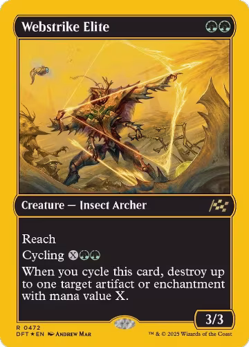 Webstrike Elite (First-Place Foil) (472), Aetherdrift — Magic card price