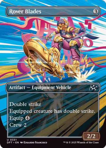 Rover Blades (Borderless) (331), Aetherdrift — Magic card price