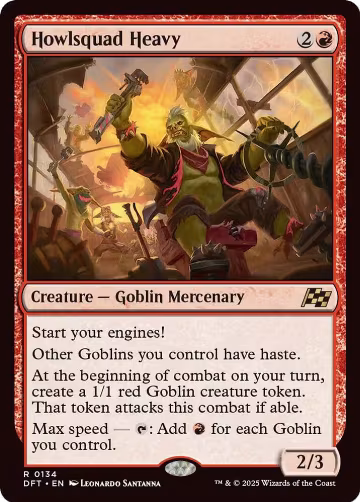 Howlsquad Heavy (134), Aetherdrift — Magic card price