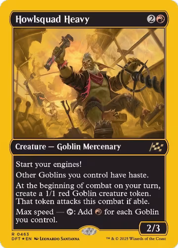 Howlsquad Heavy (First-Place Foil) (463), Aetherdrift — Magic card price