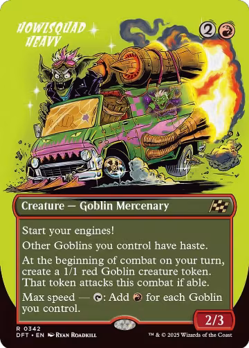 Howlsquad Heavy (Borderless) (342), Aetherdrift — Magic card price
