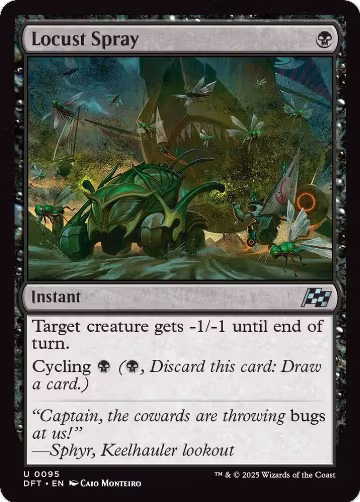 Locust Spray (95), Aetherdrift — Magic card price