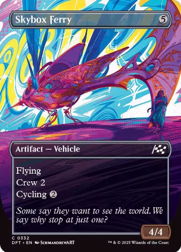 Skybox Ferry (Borderless) (332), Aetherdrift — Magic card price