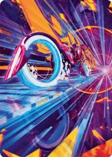 Spotcycle Scouter Art Card (37), Art Series: Aetherdrift — Magic card price
