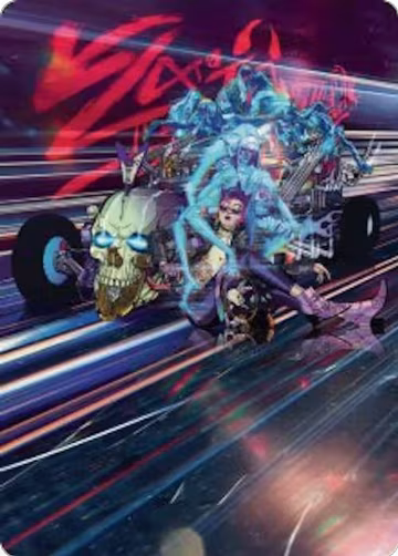 Midnight Mangler Art Card (38), Art Series: Aetherdrift — Magic card price