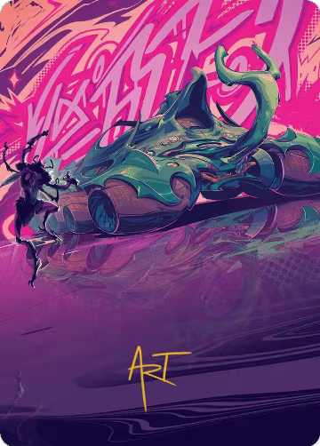 Earthrumbler Art Card (Gold-Stamped Signature) (42), Art Series: Aetherdrift — Magic card price