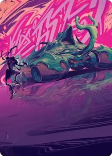 Earthrumbler Art Card (42), Art Series: Aetherdrift — Magic card price