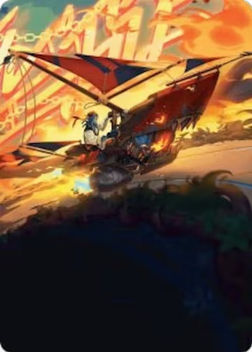 Boosted Sloop Art Card (47), Art Series: Aetherdrift — Magic card price